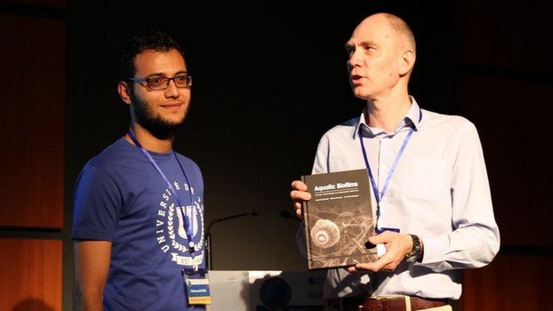 Mahmoud HAYEK, awarded for his poster at 18th ICMCF