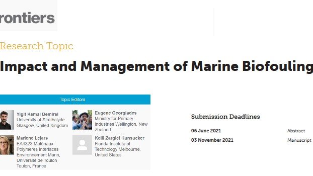 Special Issue: Impact and Management of Marine Biofouling